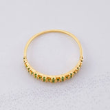 Three Lane Ring 0.85g / T7 Yellow Gold 18K