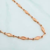 Rustic Link Chain 8.35 g / 20 in / 4 mm 18K Rose Gold