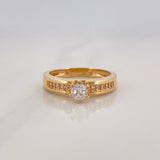 Solitaire Ring Bridge 3.5 g / T6 1/4 Yellow Gold 18K
