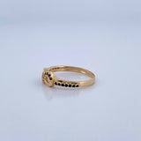 Infinity Ring 1.65gr / Size 5 3/4 / 18K Gold &