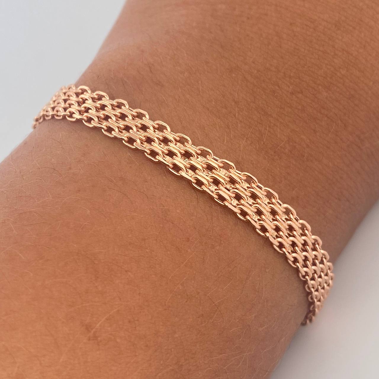China Bracelet 5.95gr / 7.5in / 18K Gold +1 $