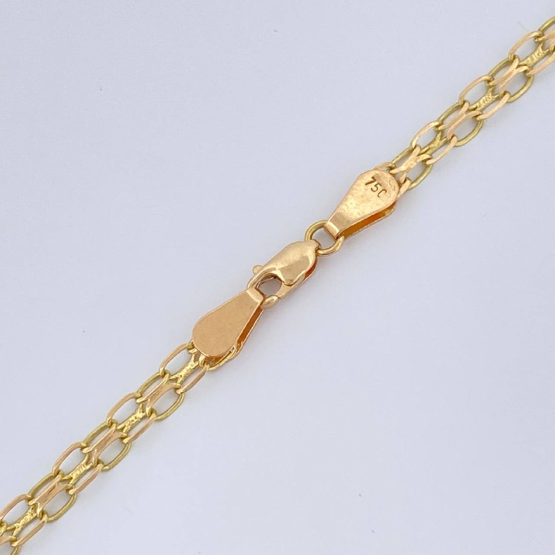Bismark Chain 5.65gr / 50cm / Yellow Gold +1 18K $