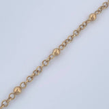 Tobillera Denario 4.05gr / 10 in / Oro Amarillo 18K $
