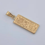 Pendant One Dollar 1.4gr / 1 1/4 in / 18K Gold Yellow
