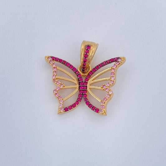 Butterfly Pendant 3.15gr / 0.9in / 18K Gold $