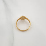 Cuban Crown Ring 1.9 g / T5 3/4 Yellow Gold 18K