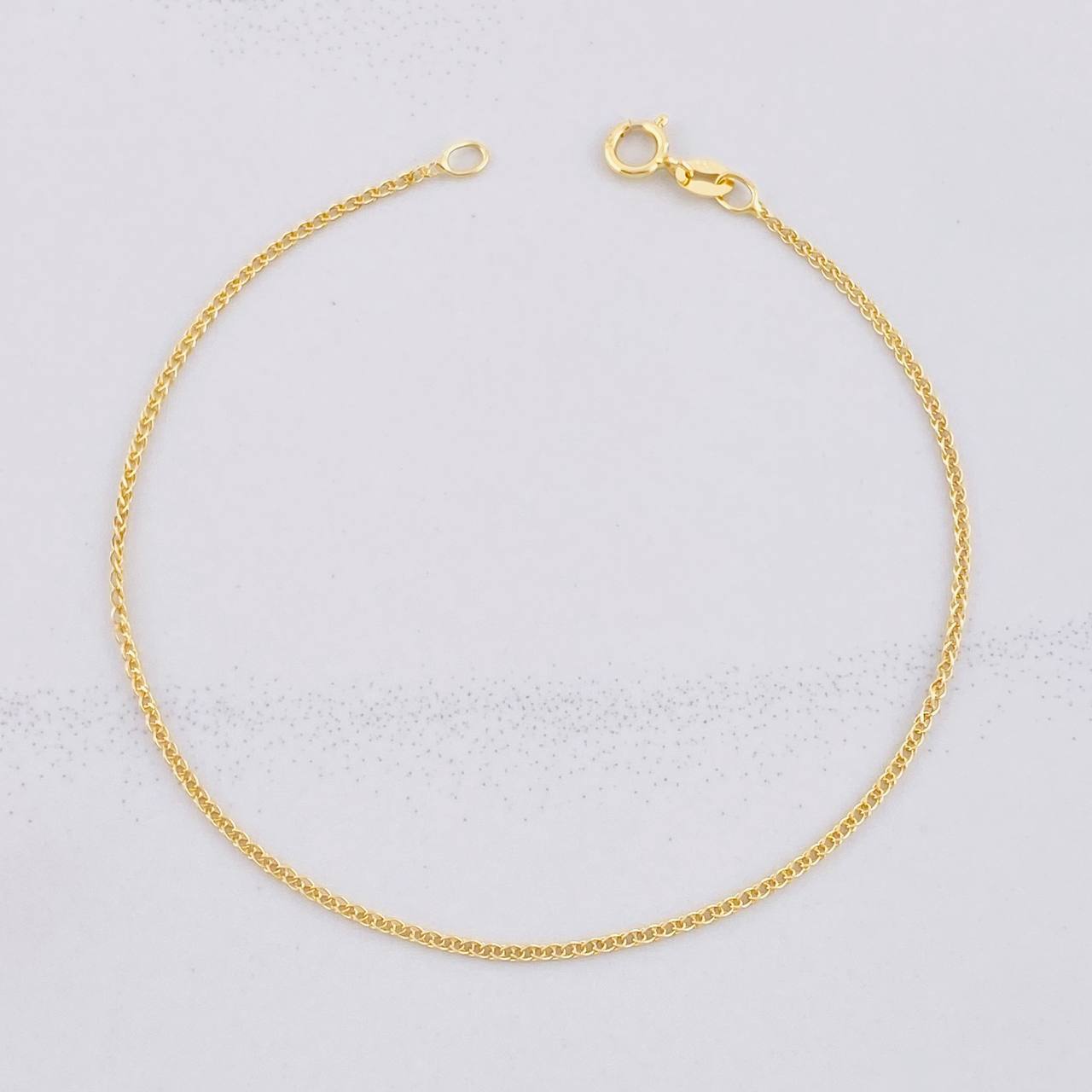 Pulso Franco 0.7g / 7 3/4 in / 1.13mm Oro Amarillo 18K