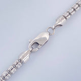 Cadena Ice 19.35gr / 24 1/4 in / Oro Blanco +4 14K Italy $