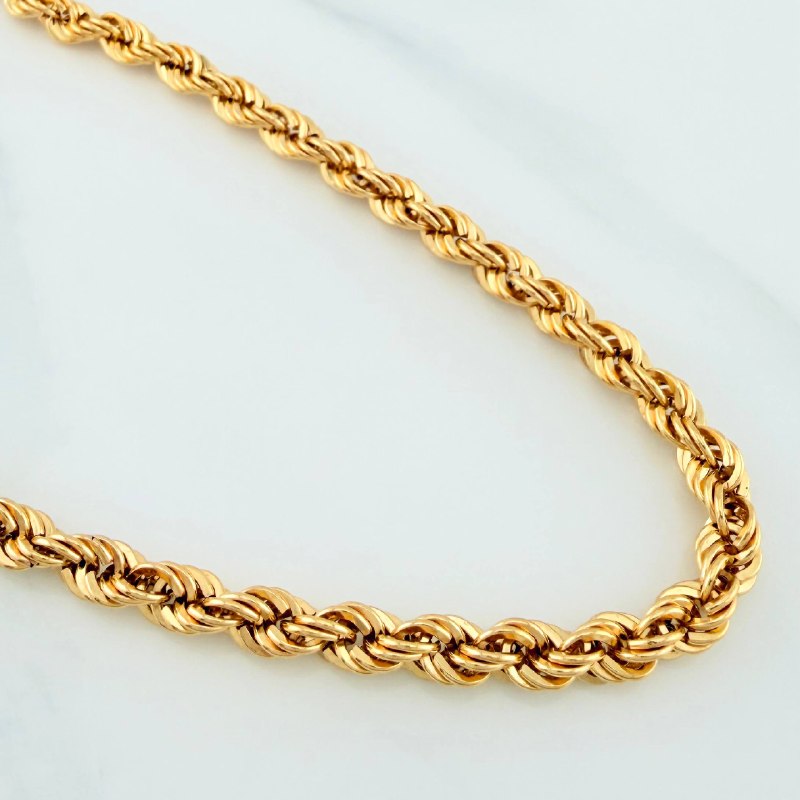 Cadena Lazo 14.15 g / 23 1/2 in / 4.15 mm Oro Amarillo 18K