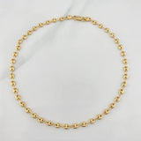 Tobillera Gc 3.5 g / 11 in / 3.3 mm Oro Amarillo 18K