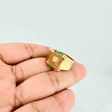 Square Ring 5.9 g / T10 Yellow Gold 18K