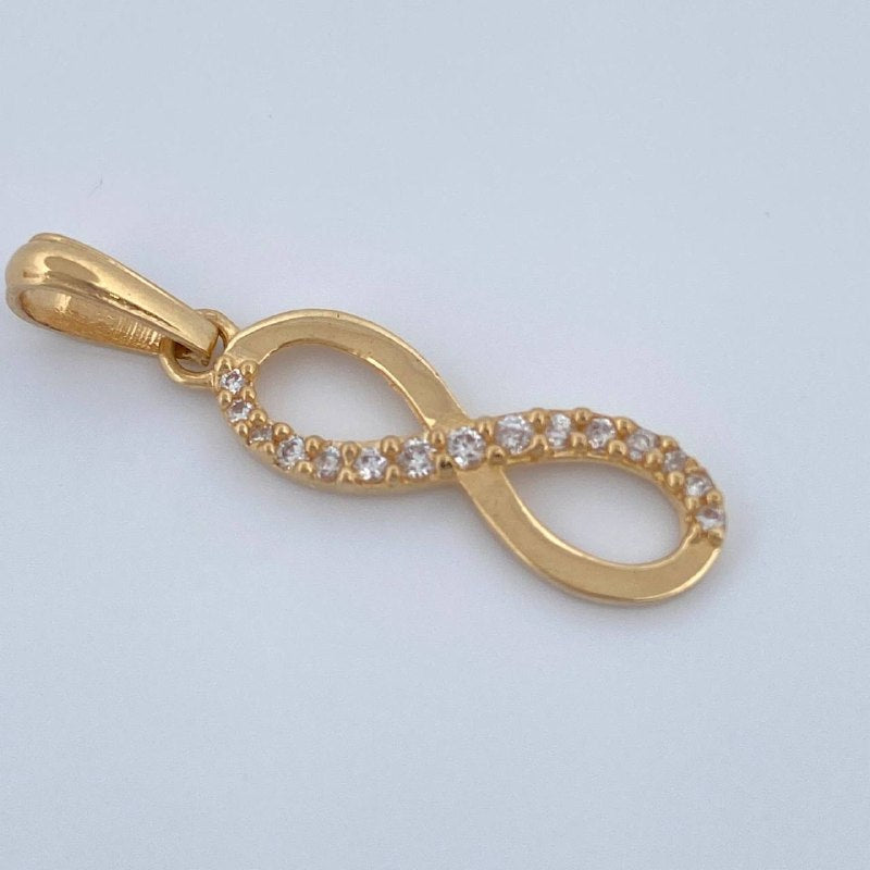 Pendant Infinity 0.95gr / 1in / 18K Gold $