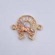 Charm Horseshoe Horse 1.85gr / 0.7in / 18K Gold &