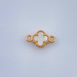 Clover Charm 0.65gr / 1/2 in / 18K Gold +0$
