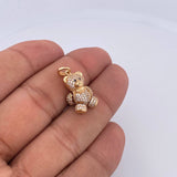 Articulated Bear Pendant 4.55gr / 2.5cm / 18K Gold &