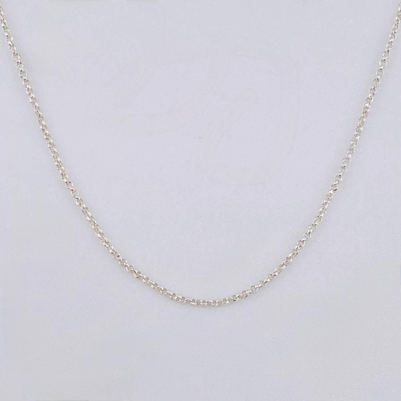 Cadena Aro Seguido 1g / 17 3/4 in / 0.7mm Plata 925