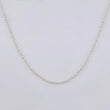Cadena Aro Seguido 1g / 17 3/4 in / 0.7mm Plata 925