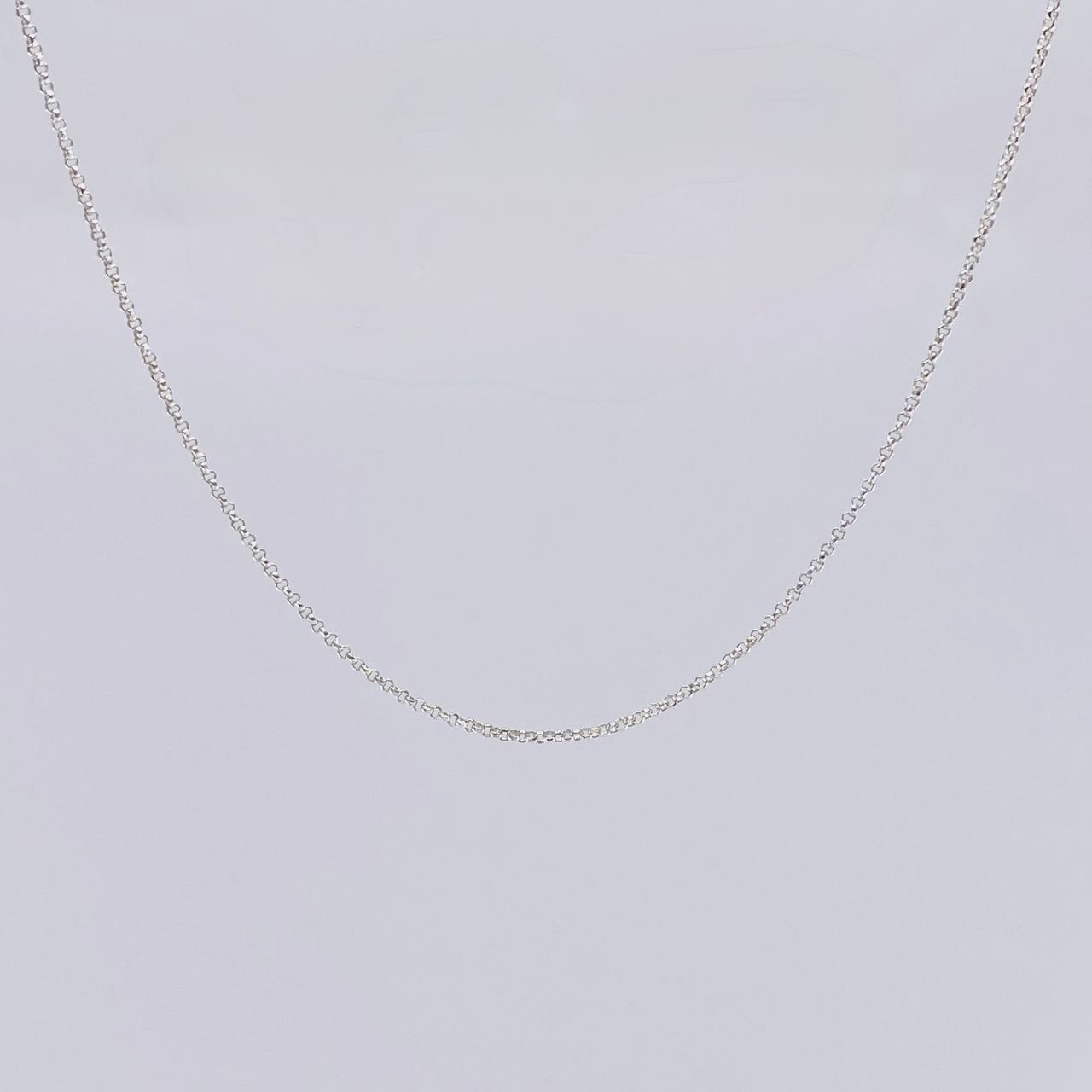 Cadena Aro Seguido 1g / 17 3/4 in / 0.7mm Plata 925