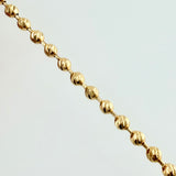 Cadena Militar 22.6gr / 23 1/2 in / 3.8mm Oro Amarillo +3 18K ©