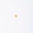 Bead Polished 5mm / 0.14gr Yellow Gold &