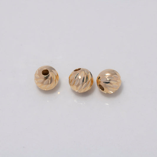 Bola Diamantada 0.25gr / 7mm Oro Amarillo &