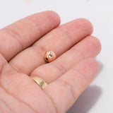 Bead Diamond Cut 0.25gr / 7mm Rose Gold &