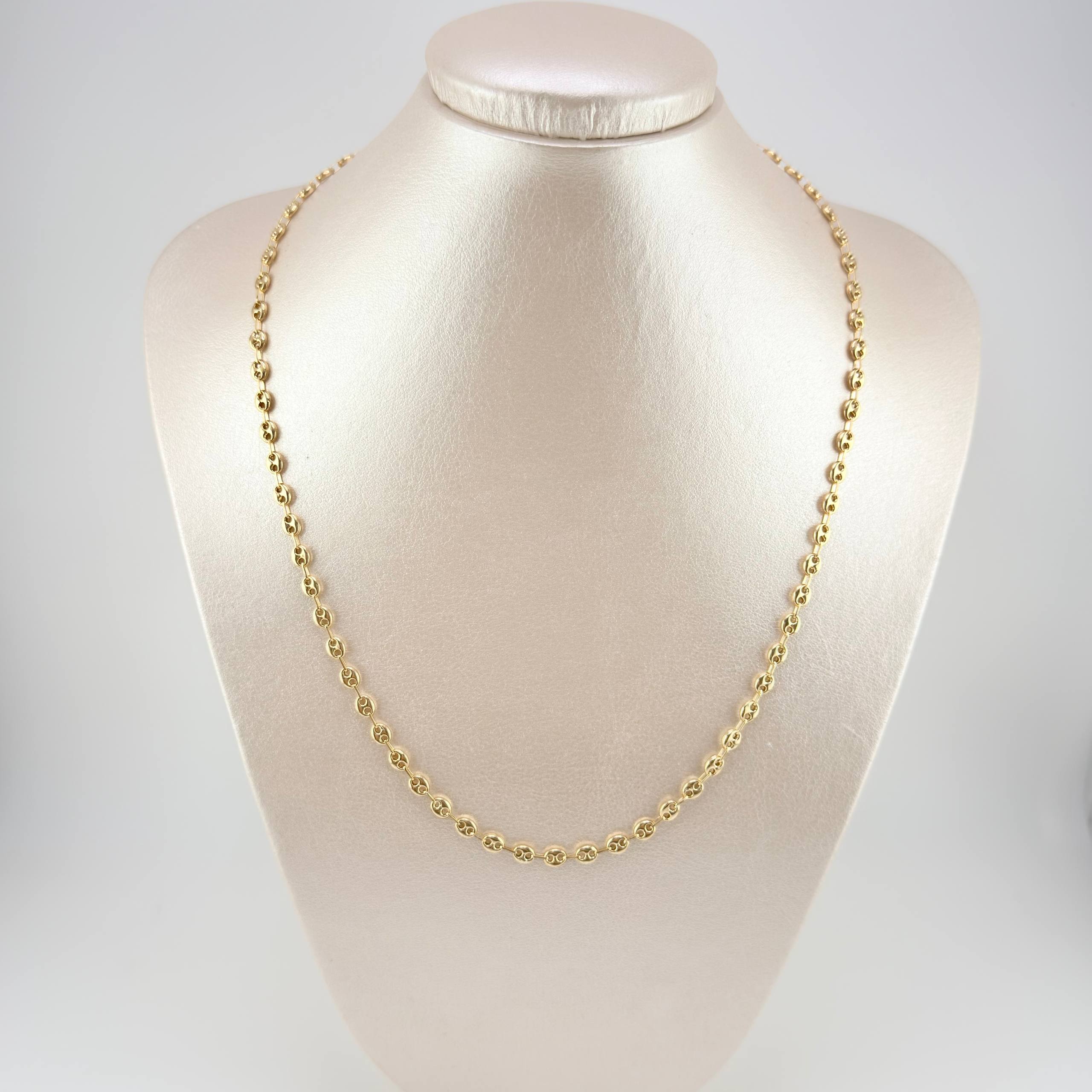 Gc Chain 5.75g / 20 in / 3.45mm 18K Yellow Gold