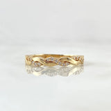 Intertwined Channel Ring 1.7 g / T6 3/4 18K Yellow Gold