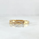 Intertwined Channel Ring 1.7 g / T6 3/4 18K Yellow Gold