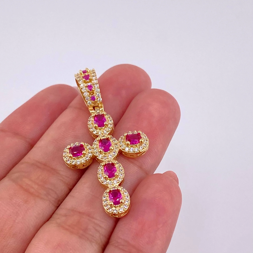 Dije Cruz 5.6g / 1 3/4 in Oro Amarillo 18K