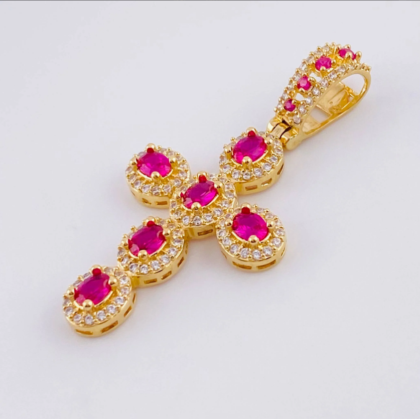 Dije Cruz 5.6g / 1 3/4 in Oro Amarillo 18K