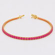 Pulso Tenis 3.85g / 7 in / 1.6mm Oro Amarillo 18K