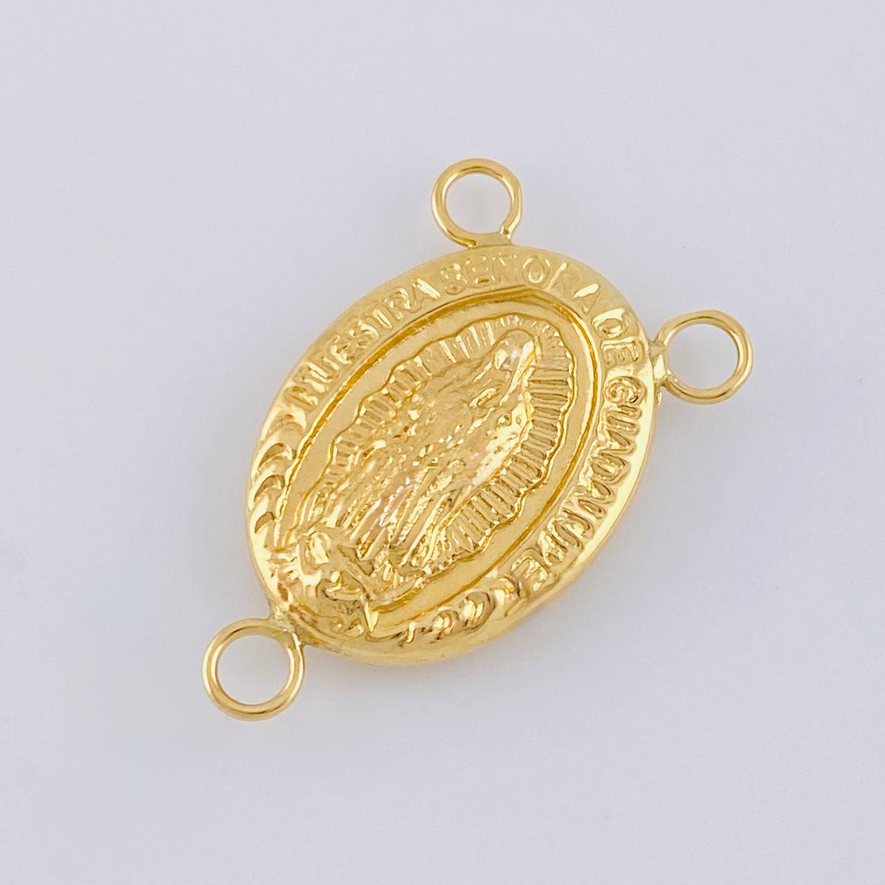 Herraje Crucero Virgen De Guadalupe 1.15 g / 1 in Oro Amarillo 18K