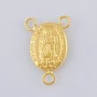 Herraje Crucero Virgen De Guadalupe 0.65 g / 1/2 in Oro Amarillo 18K