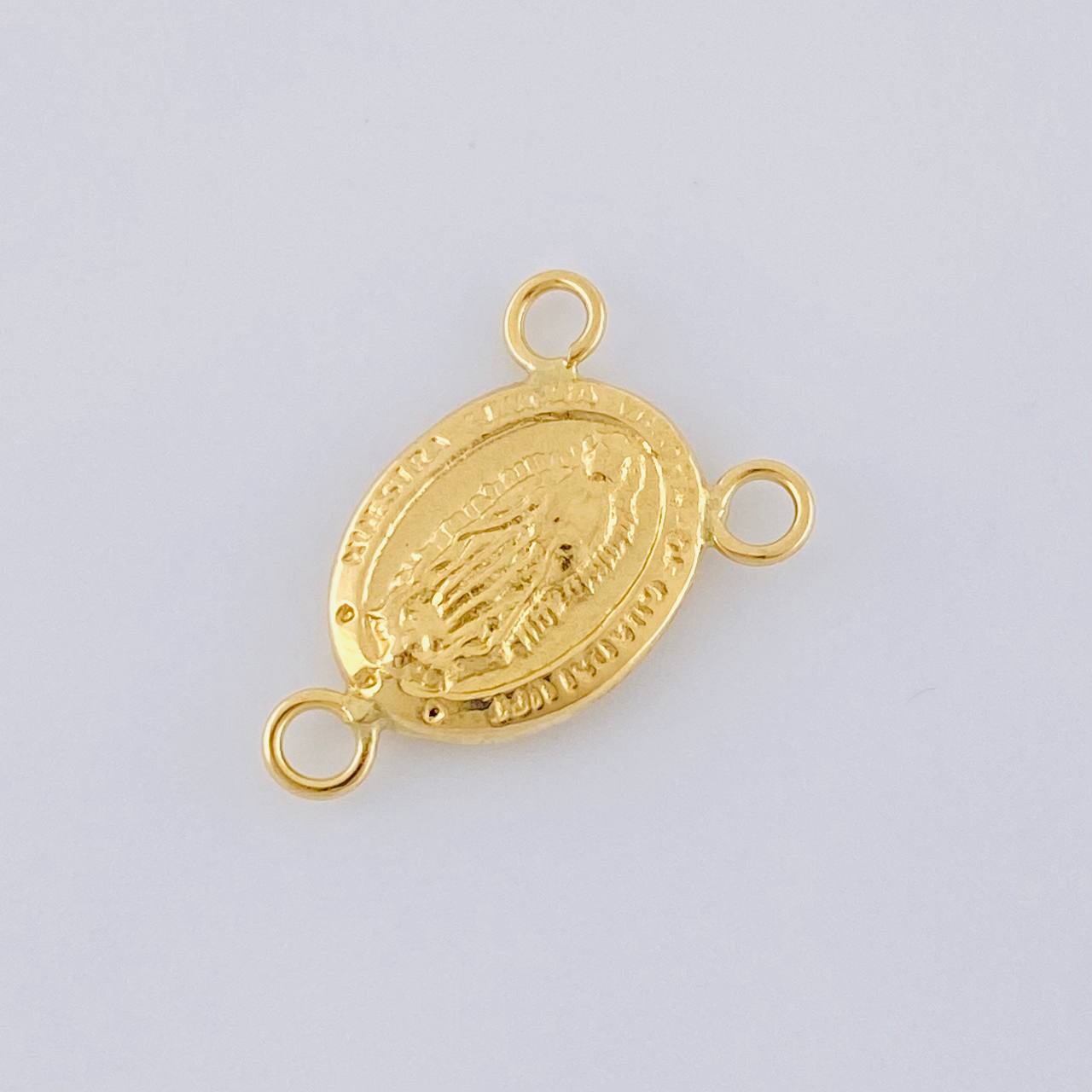 Charm Crucero Virgen De Guadalupe 0.6 g / 1/2 in Yellow Gold 18K