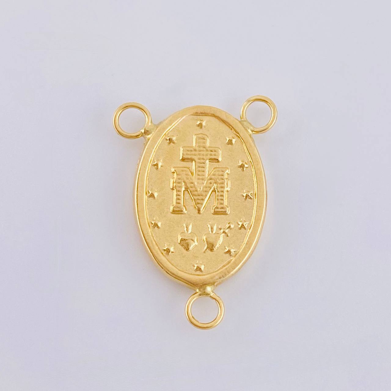 Herraje Crucero Virgen De La Milagrosa 1.15 g / 3/4 in Oro Amarillo 18K