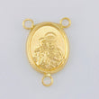 Charm Crucero Virgen Del Carmen 1 g / 3/4 in Yellow Gold 18K