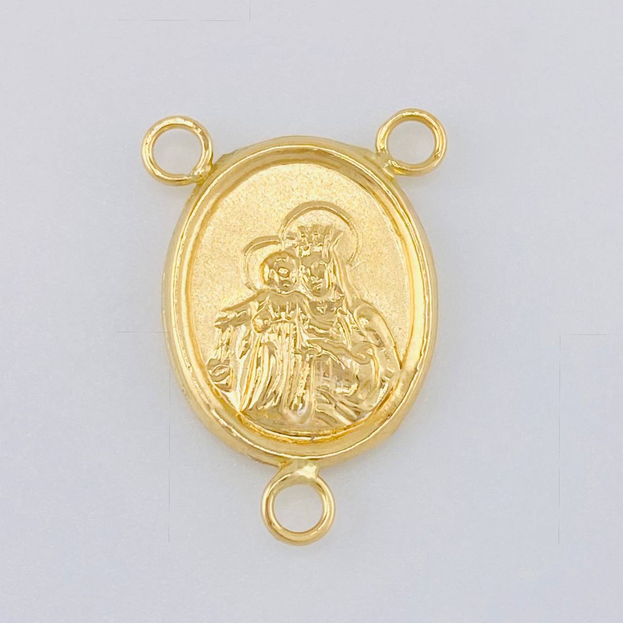Charm Crucero Virgen Del Carmen 1.05 g / 3/4 in Yellow Gold 18K