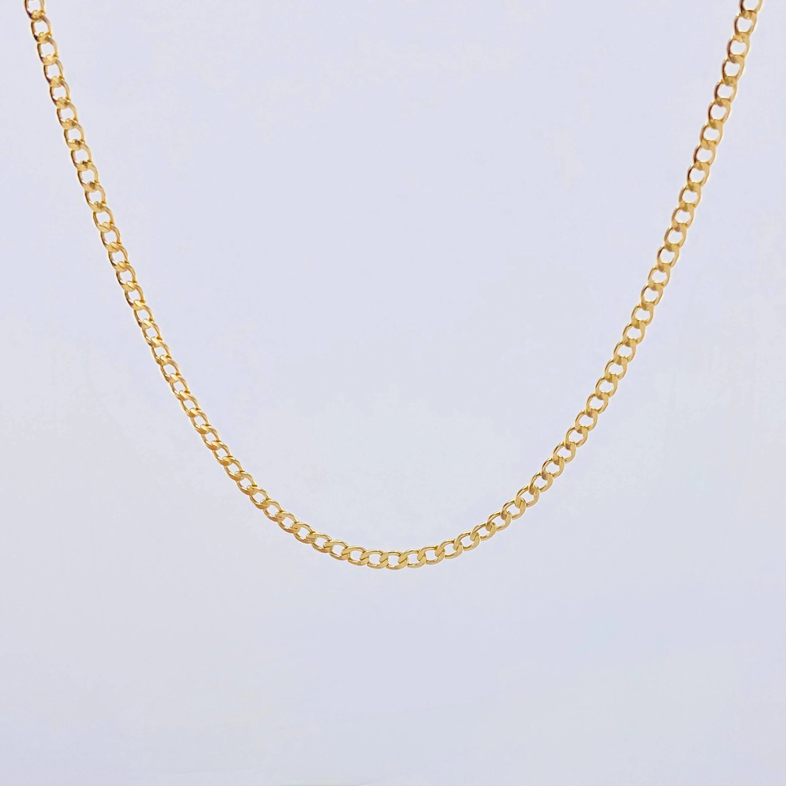 Cadena Cubana 1.25 g / 18 in / 1.55 mm Oro Amarillo 18K