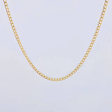 Cadena Cubana 2.2 g / 18 1/4 in / 2.5 mm Oro Amarillo 18K