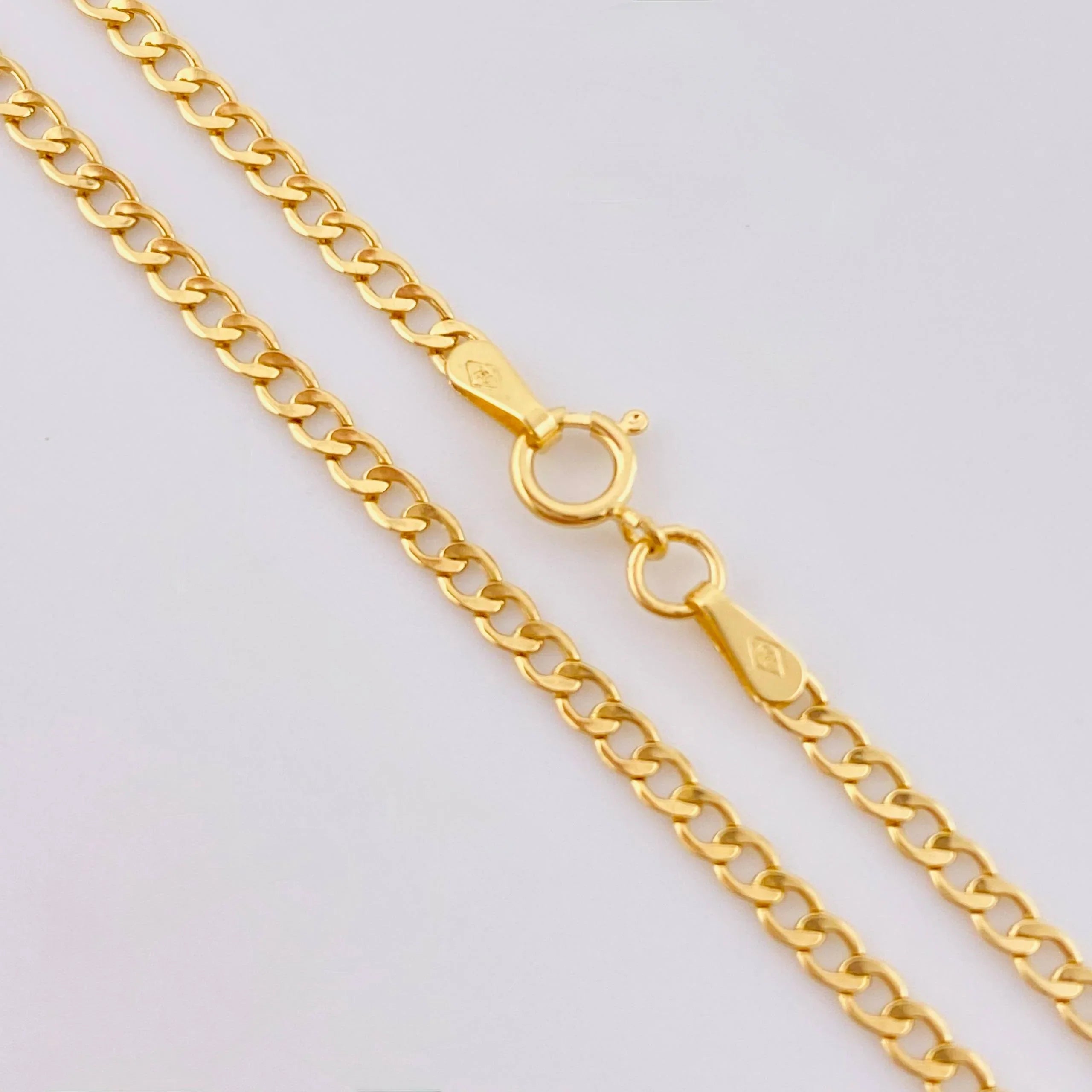 Cuban Links 1.25 g / 18 in / 1.55 mm 18K Yellow Gold