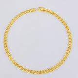 Pulso Cubano 2.3 g / 18.5 cm / 3.35 mm Oro Amarillo 18K