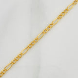 Pulso Figaro 1.15 g / 8 in / 2.4 mm Oro Amarillo 18K