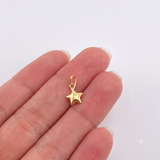 Dije Estrella 0.6gr / 1 in / Oro Amarillo 18K ©