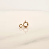 Spring Ring 0.1gr / 18K Gold +2 !