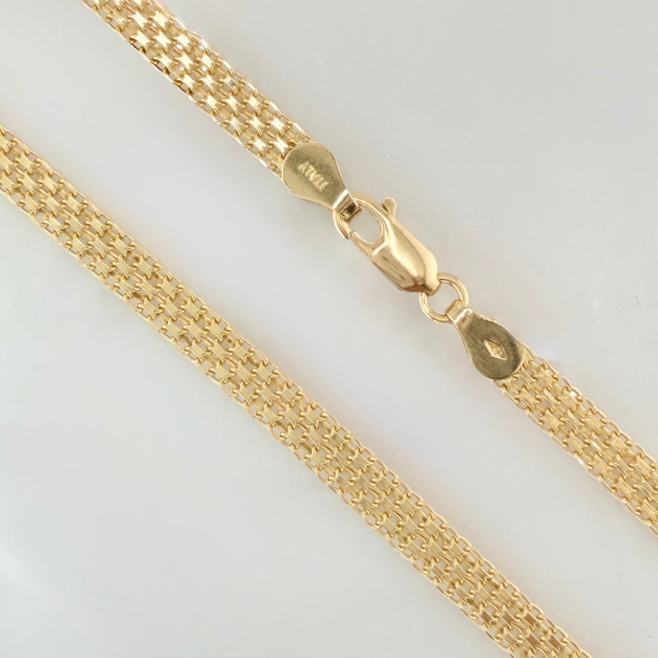 Cadena China 17.7gr / 27 1/2 in / 4.9mm Oro Amarillo +1 18K ©