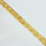 Cadena China 5.45gr / 19 3/4 in / 4.8mm Oro Amarillo +1 18K ©
