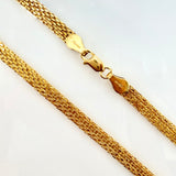 Cadena China 6.3gr / 23 1/2 in / 4.6mm Oro Amarillo +1 18K ©