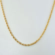 Cadena Lazo 2.45gr / 19 3/4 in / 2mm Oro Amarillo +3 18K *