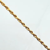 Cadena Lazo 1.55gr / 23 1/2 in / 1.5mm Oro Amarillo +3 18K ©